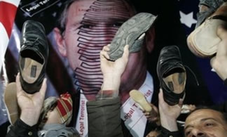 Iraqi journalist who threw shoes at President George W Bush faces trial on February 19