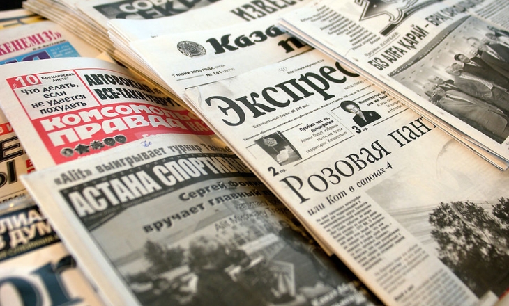 Kazakh court shuts down another critical newspaper
