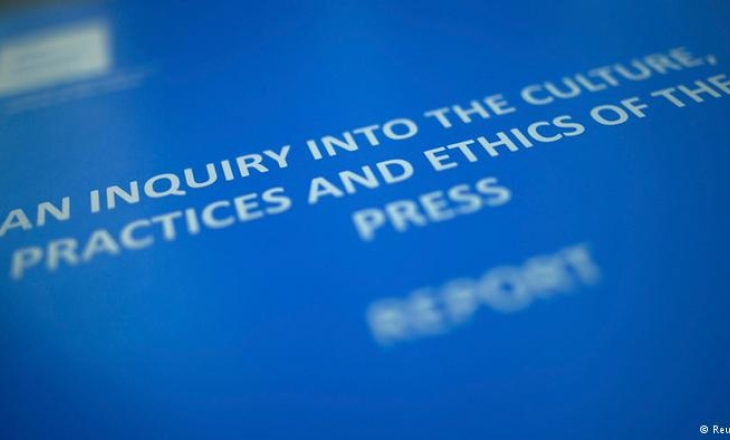 UK: Coverage of recommendations on press regulation was negative