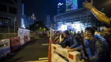 Hong Kong police use force to block reporting of pro-democracy rallies