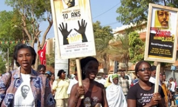 Police question protestors over march on 10th anniversary of Burkina Faso journalist’s murder